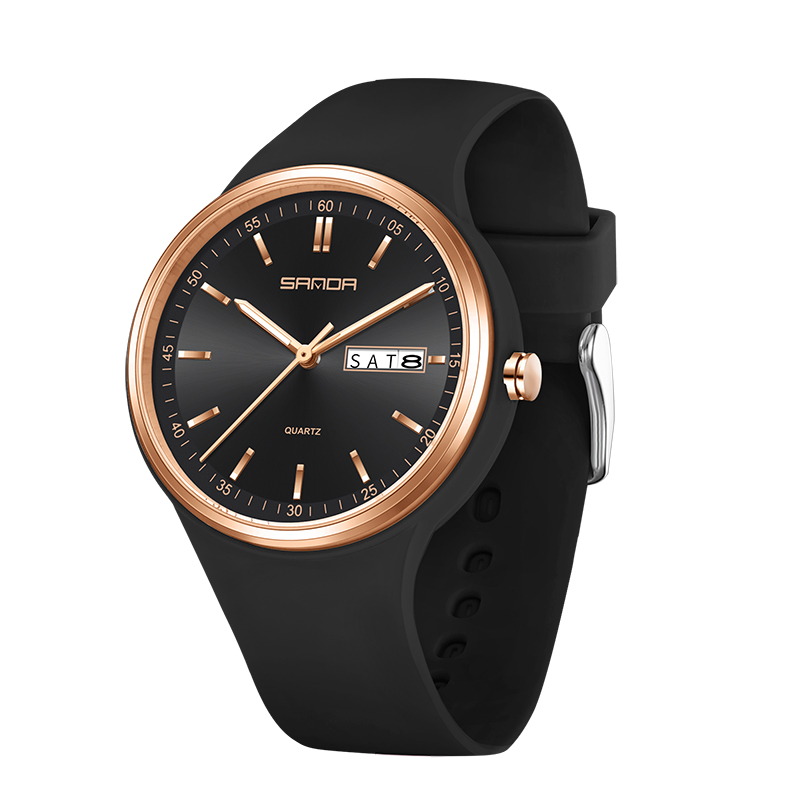Silicone Band Women - Moda Takvim Yüksek Kaliteli kadın Kuvars