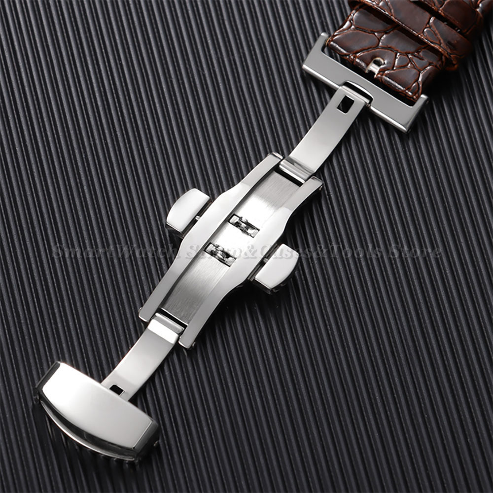 12/14/16/18/19/20/22mm Timsah  - Butterfly Clasp Deployant incelemesi ve fiyatı
