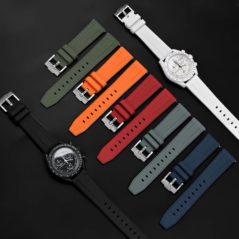 20mm 22mm Sıvı Silikon Kayış S - Omega Watch Seamaster incelemesi ve fiyatı