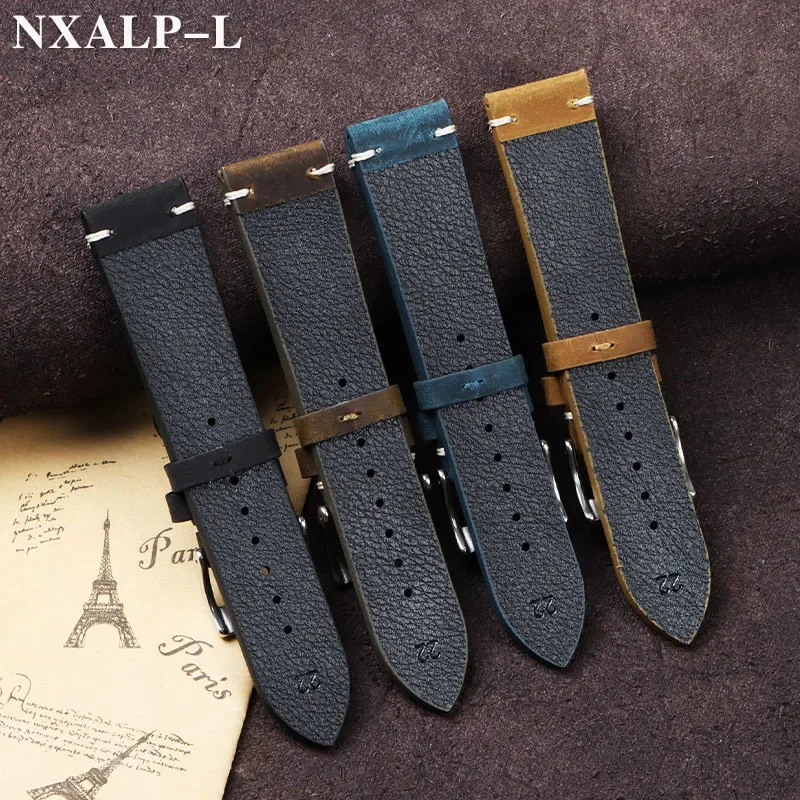 Vintage Yağ Balmumu Deri saat  - Nato Strap Nylon incelemesi ve fiyatı