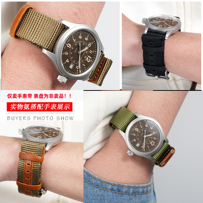 20 MM 22 MM erkek Açık Kumaş s - Nato Strap Nylon incelemesi ve fiyatı