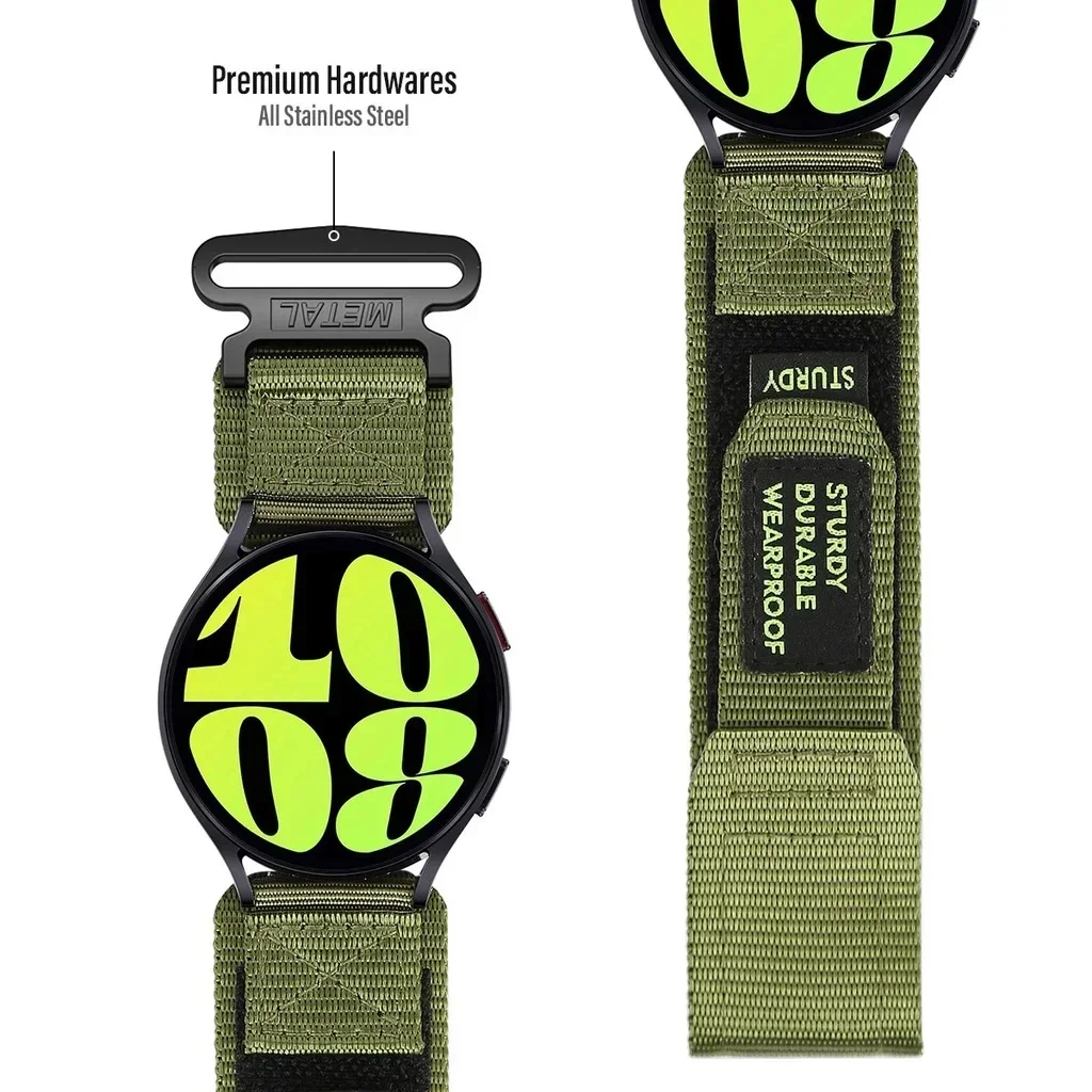 Hızlı Fit Naylon Kayış Samsung - Nato Strap Nylon incelemesi ve fiyatı