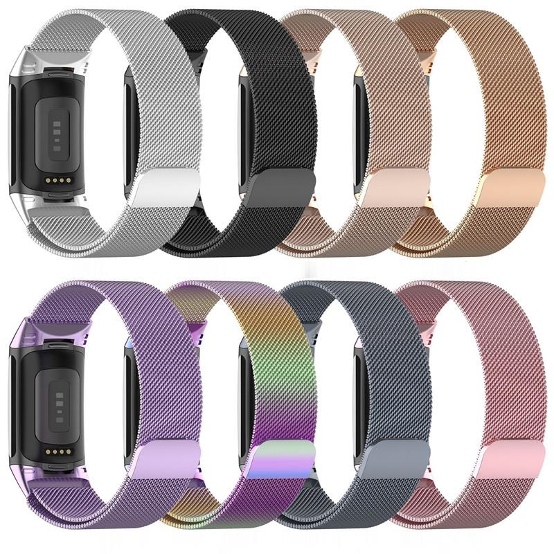 Metal Band Fitbit şarj için 5  - Milanese Loop Magnetic incelemesi ve fiyatı